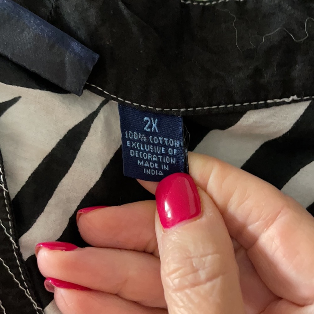Zebra 🦓 top - Picture 4 of 5